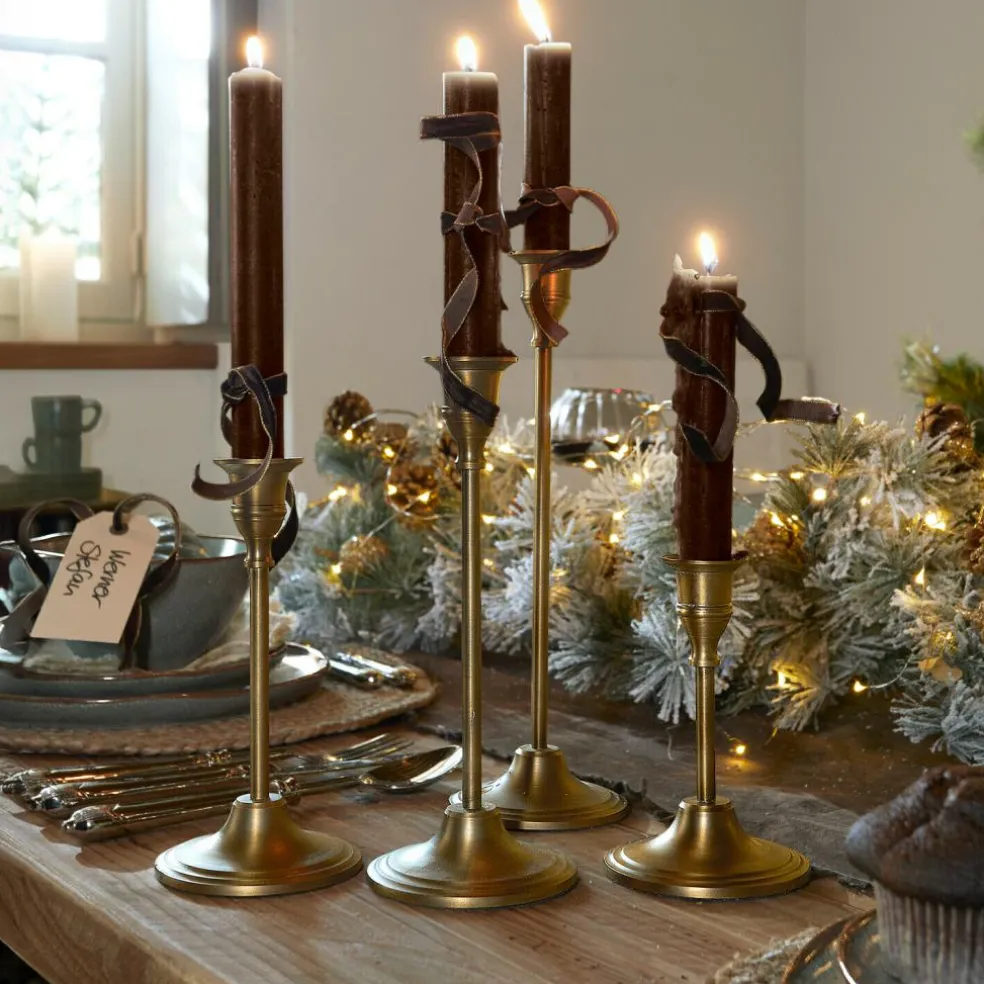 Lot de 4 bougeoirs Namoris