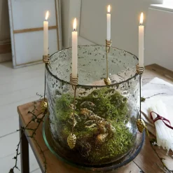 Lot de 4 bougeoirs Norélie