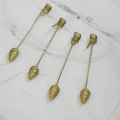 Lot de 4 bougeoirs Norélie