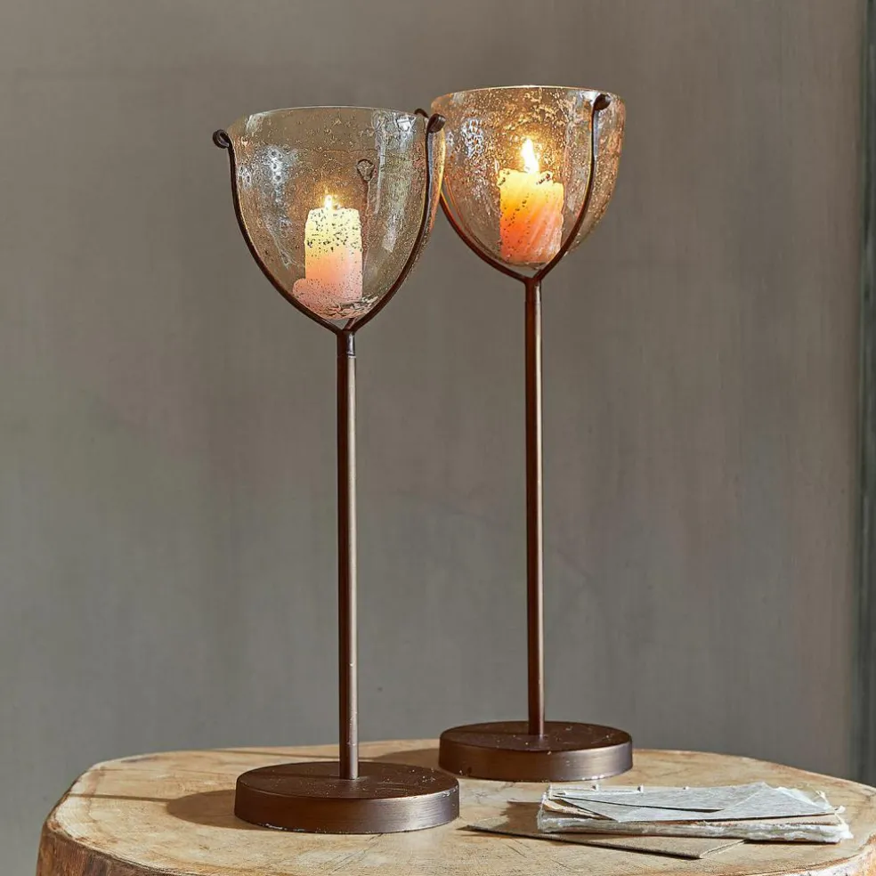 Lot de 2 bougeoirs Piacello