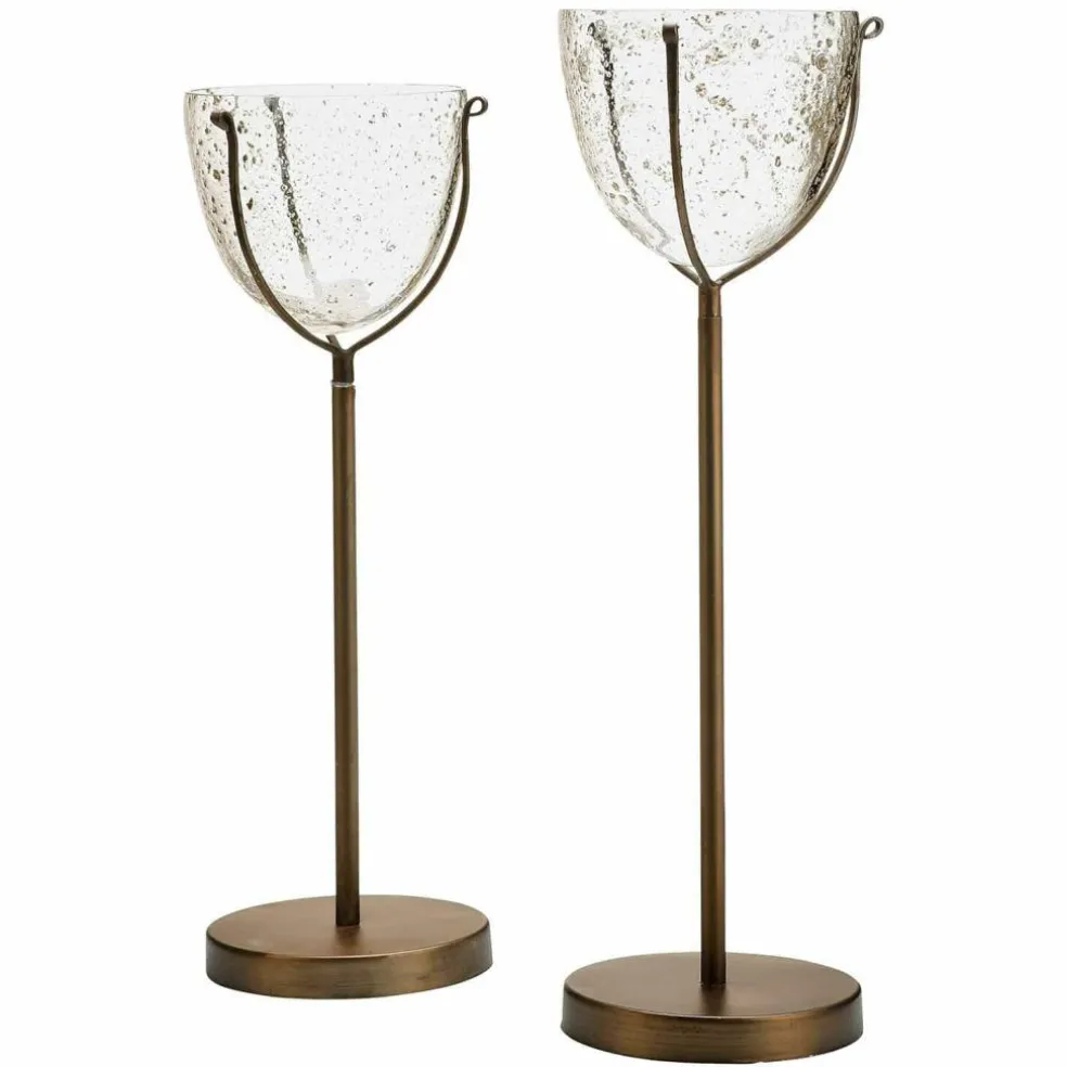 Lot de 2 bougeoirs Piacello