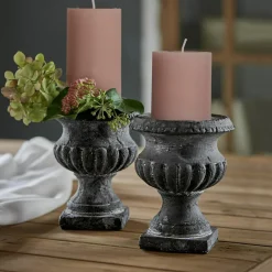 Lot de 2 bougeoirs Renny