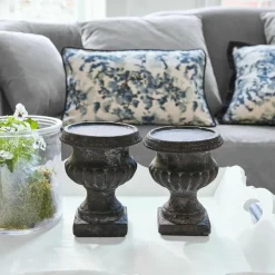 Lot de 2 bougeoirs Renny