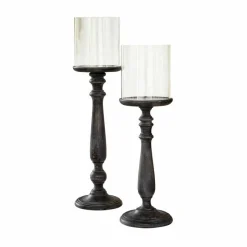 Lot de 2 bougeoirs Reville