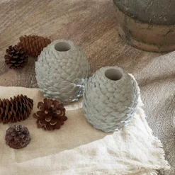 Lot de 2 bougeoirs Rianora