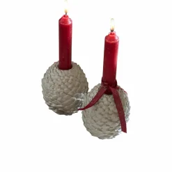 Lot de 2 bougeoirs Rianora
