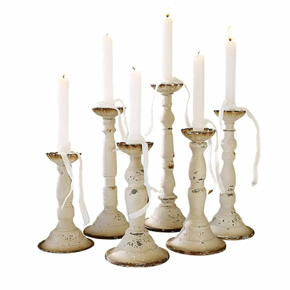 Lot de 6 bougeoirs Rivondelle