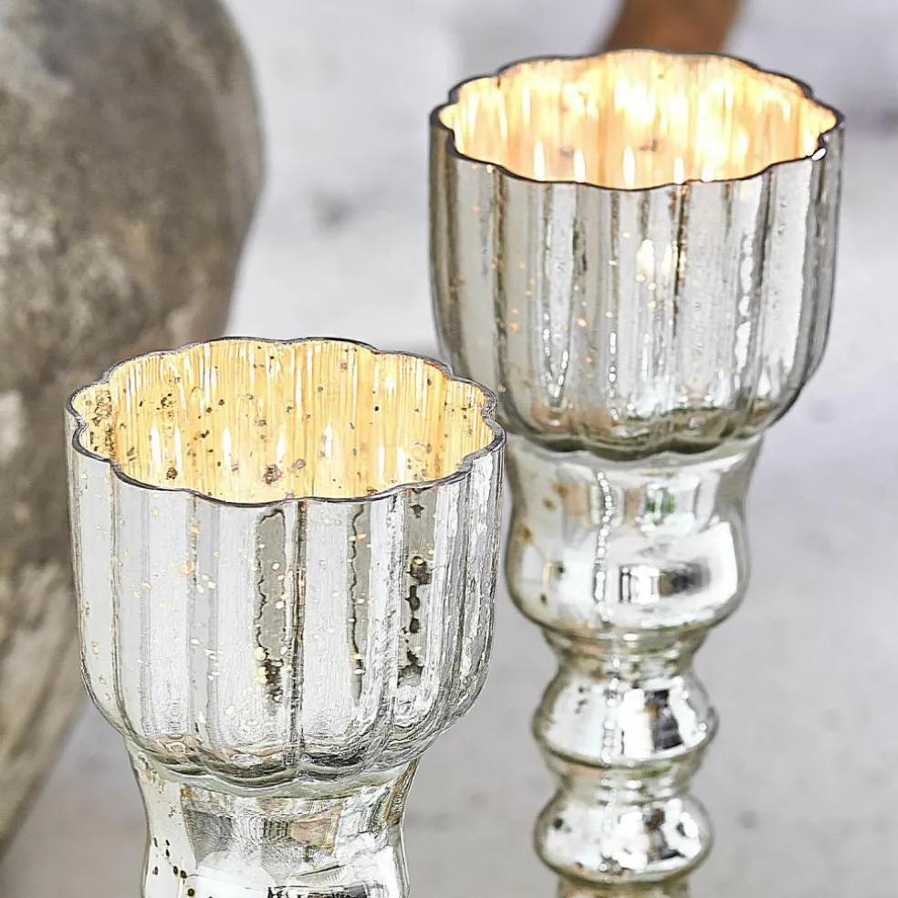 Lot de 2 bougeoirs Velanor