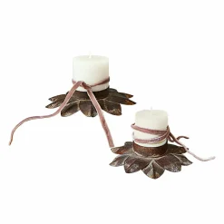 Lot de 2 bougeoirs Viverto