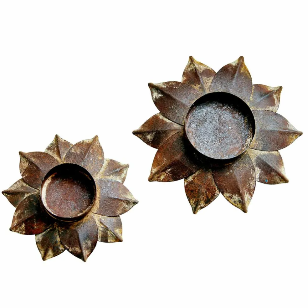 Lot de 2 bougeoirs Viverto