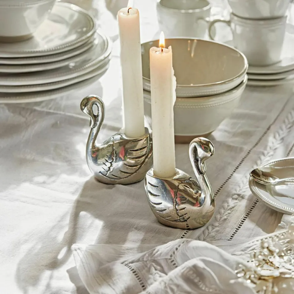 Lot de 2 bougeoirs Zaymara