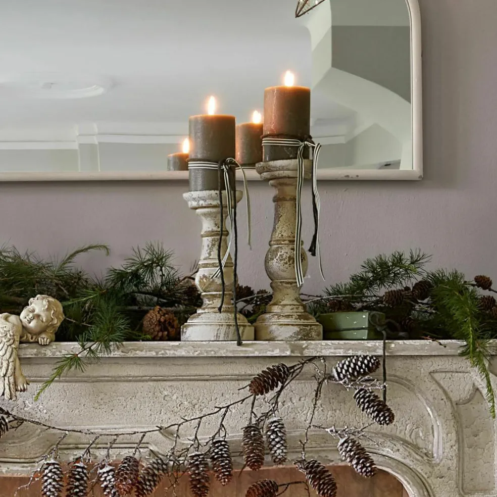 Lot de 2 bougeoirs Zulemas