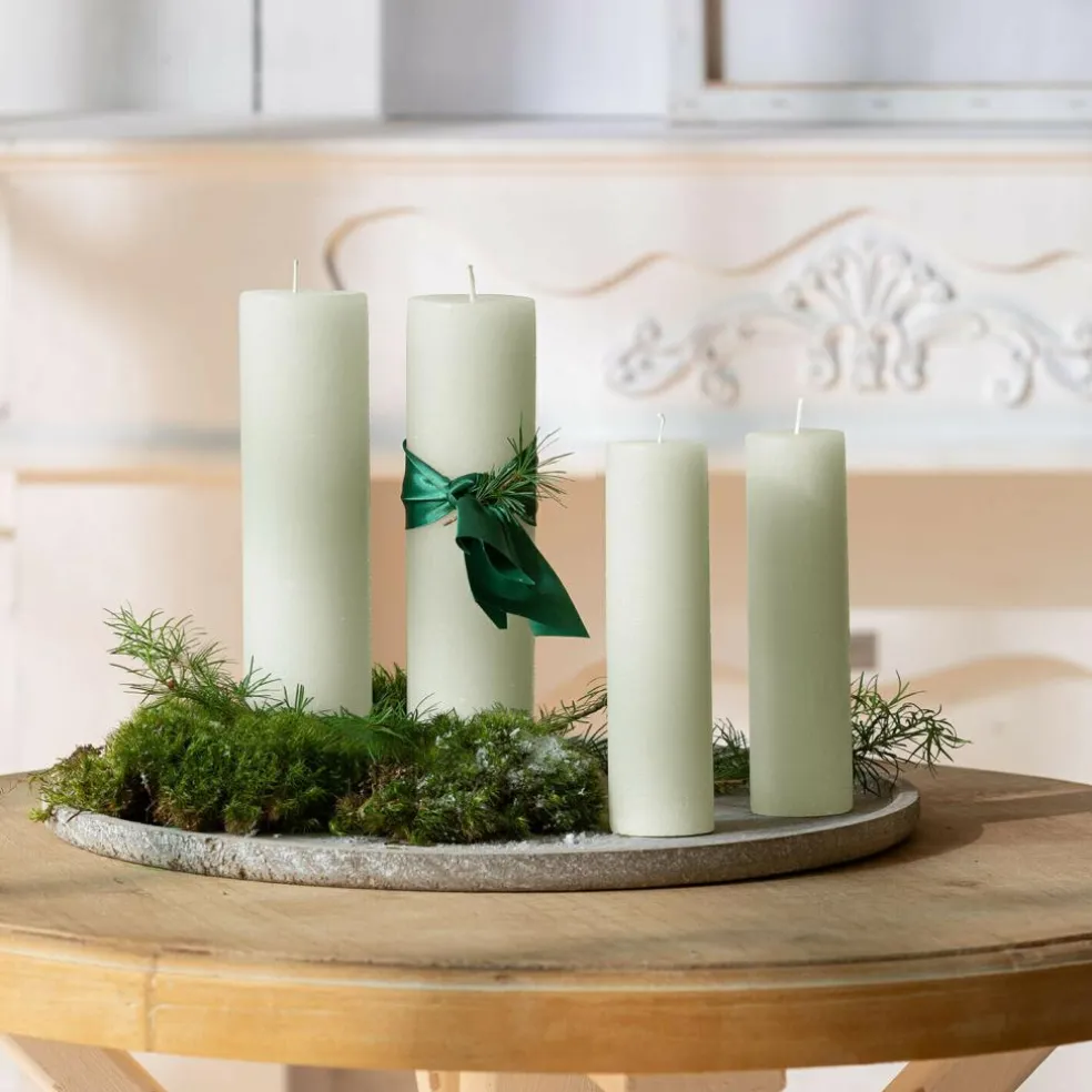 Lot de 4 bougies Avinal