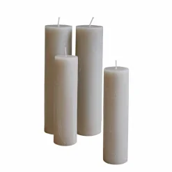 Lot de 4 bougies Avinal