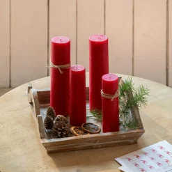 Lot de 4 bougies Avinal