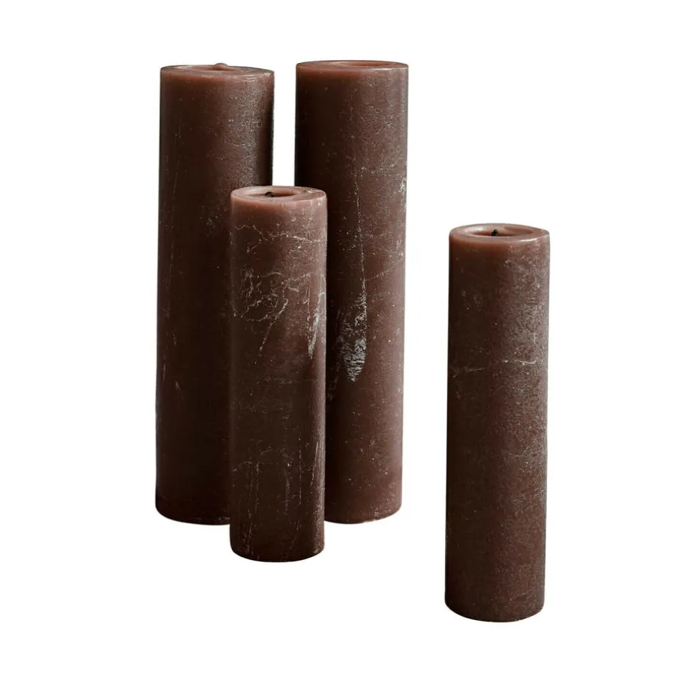 Lot de 4 bougies Avinal