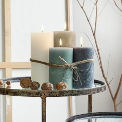 Lot de 4 bougies Berekua