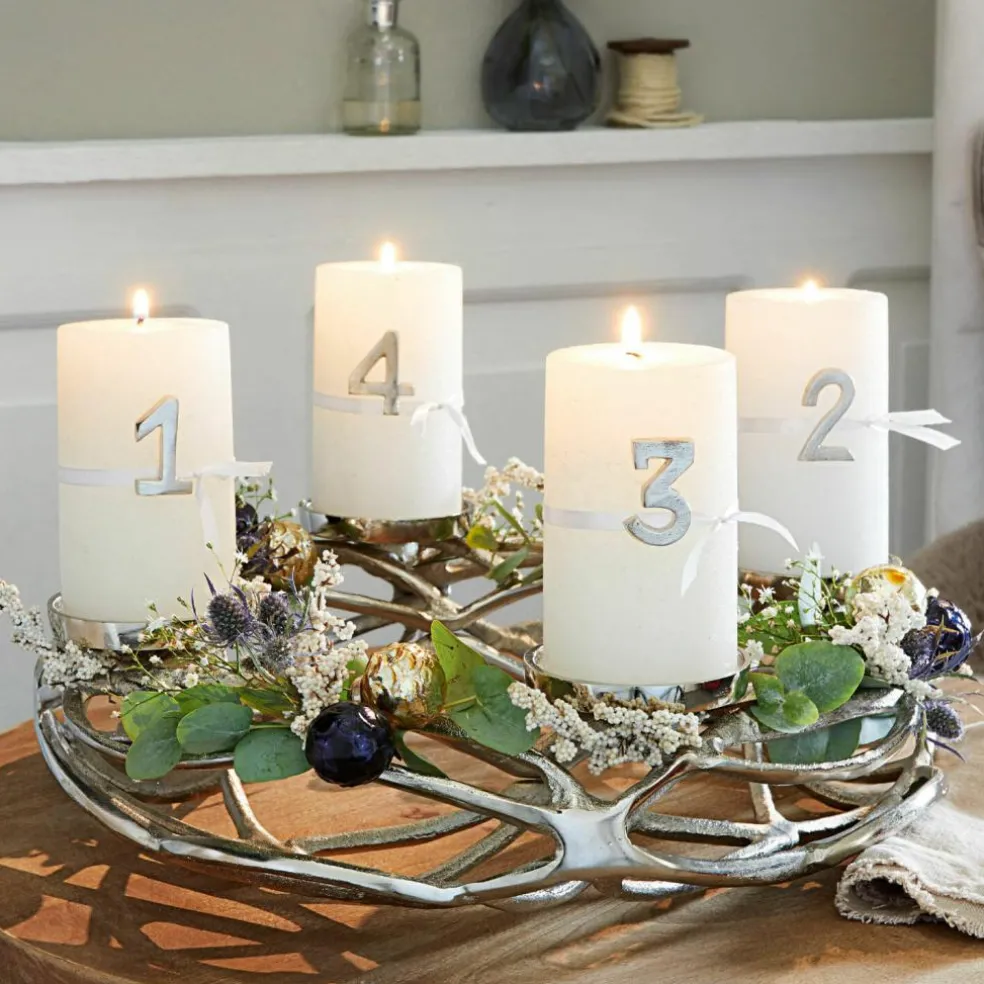 Lot de 4 bougies Braga