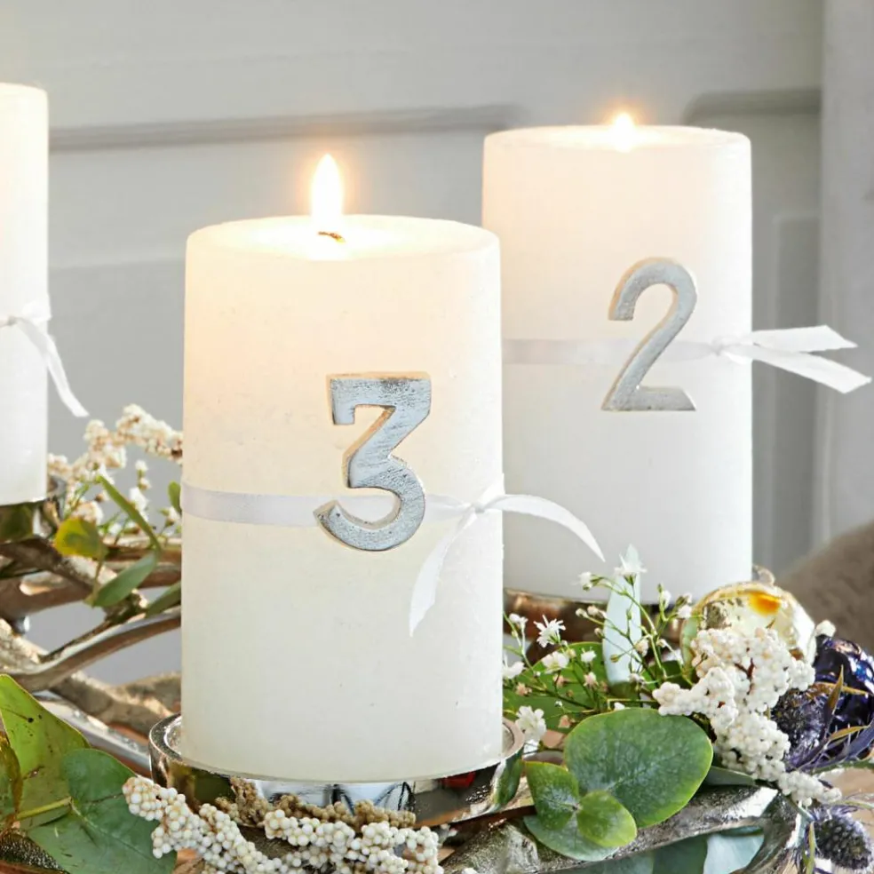 Lot de 4 bougies Braga