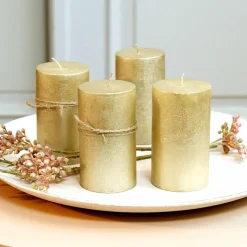 Lot de 4 bougies Braga