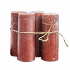 Lot de 4 bougies Homel
