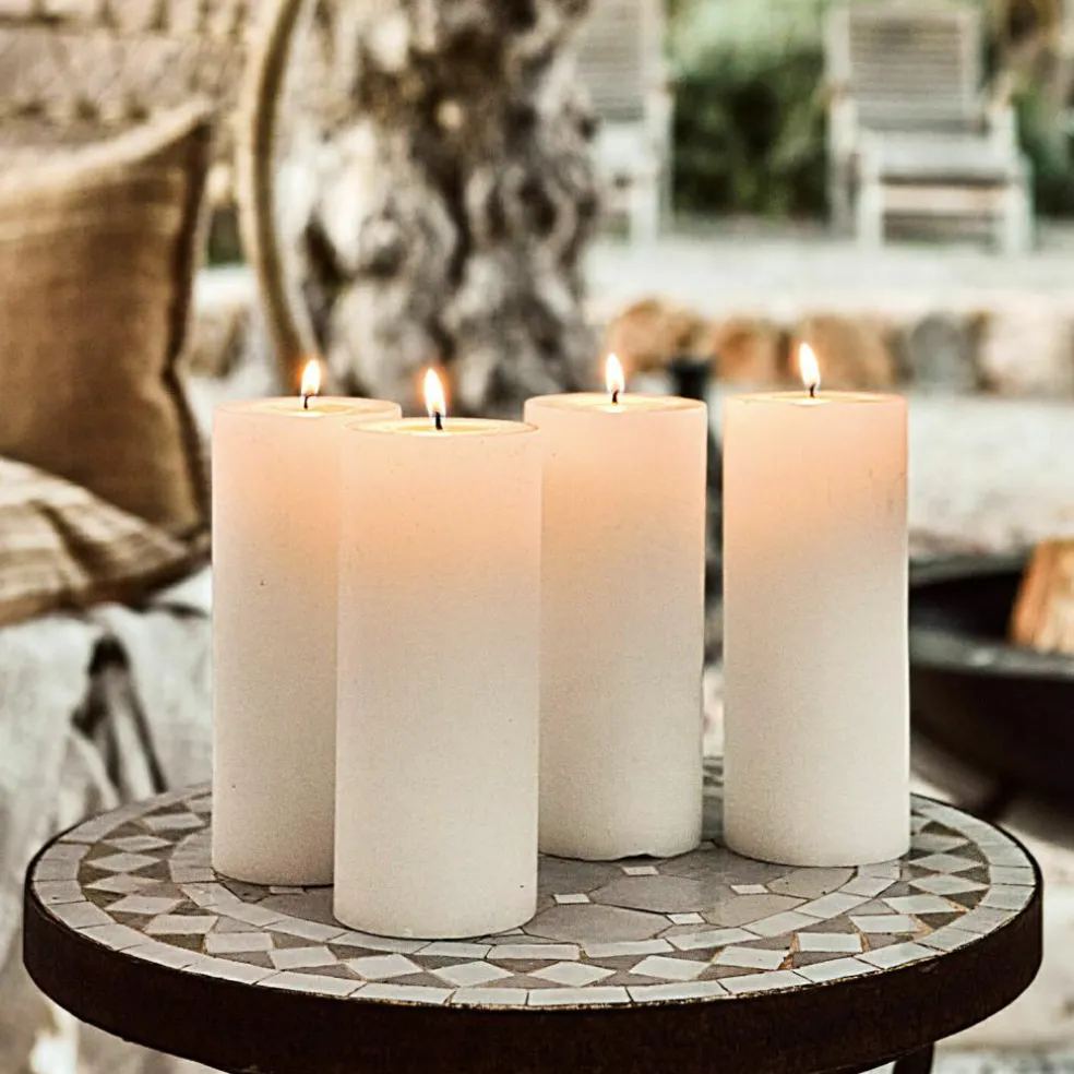 Lot de 4 bougies Homel