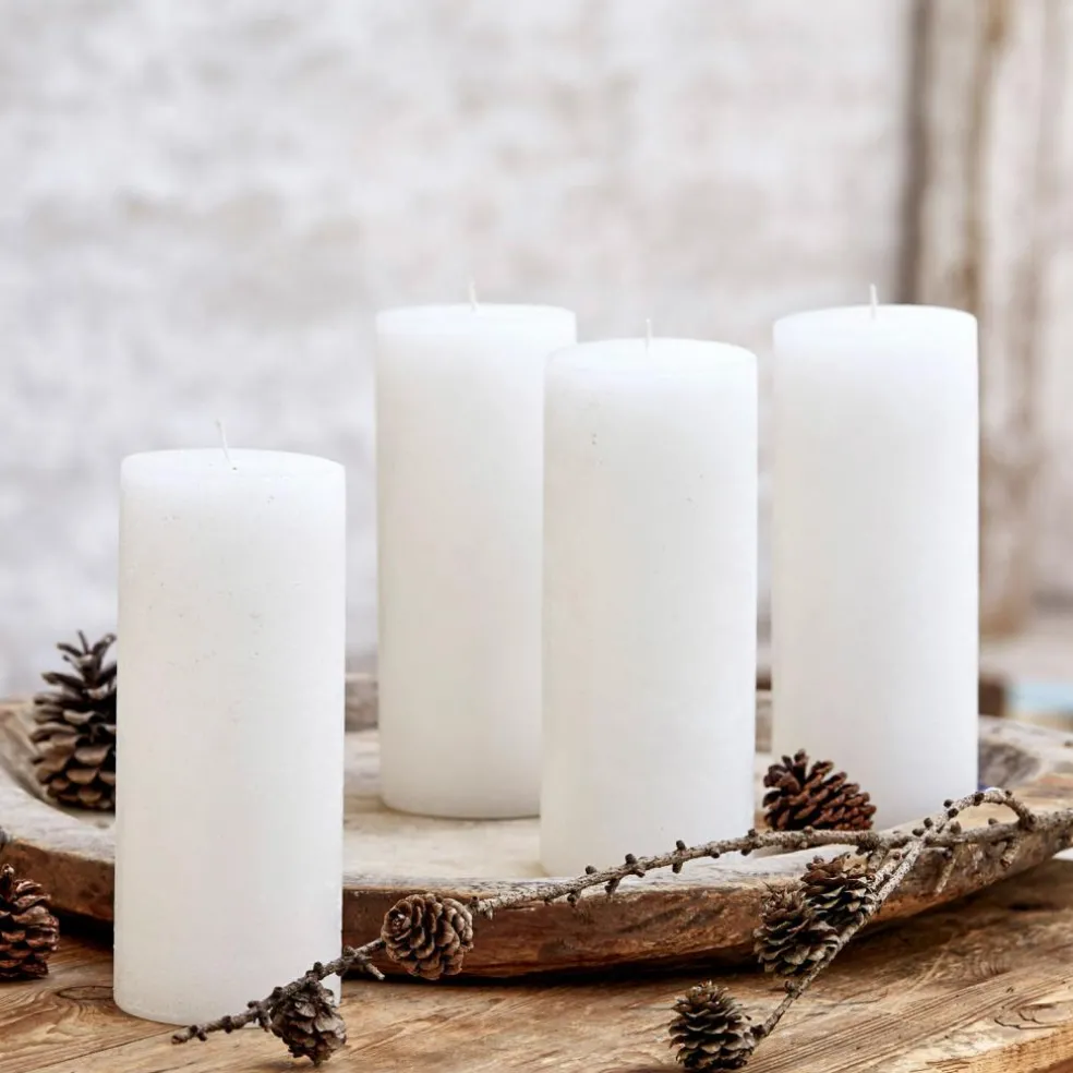 Lot de 4 bougies Homel