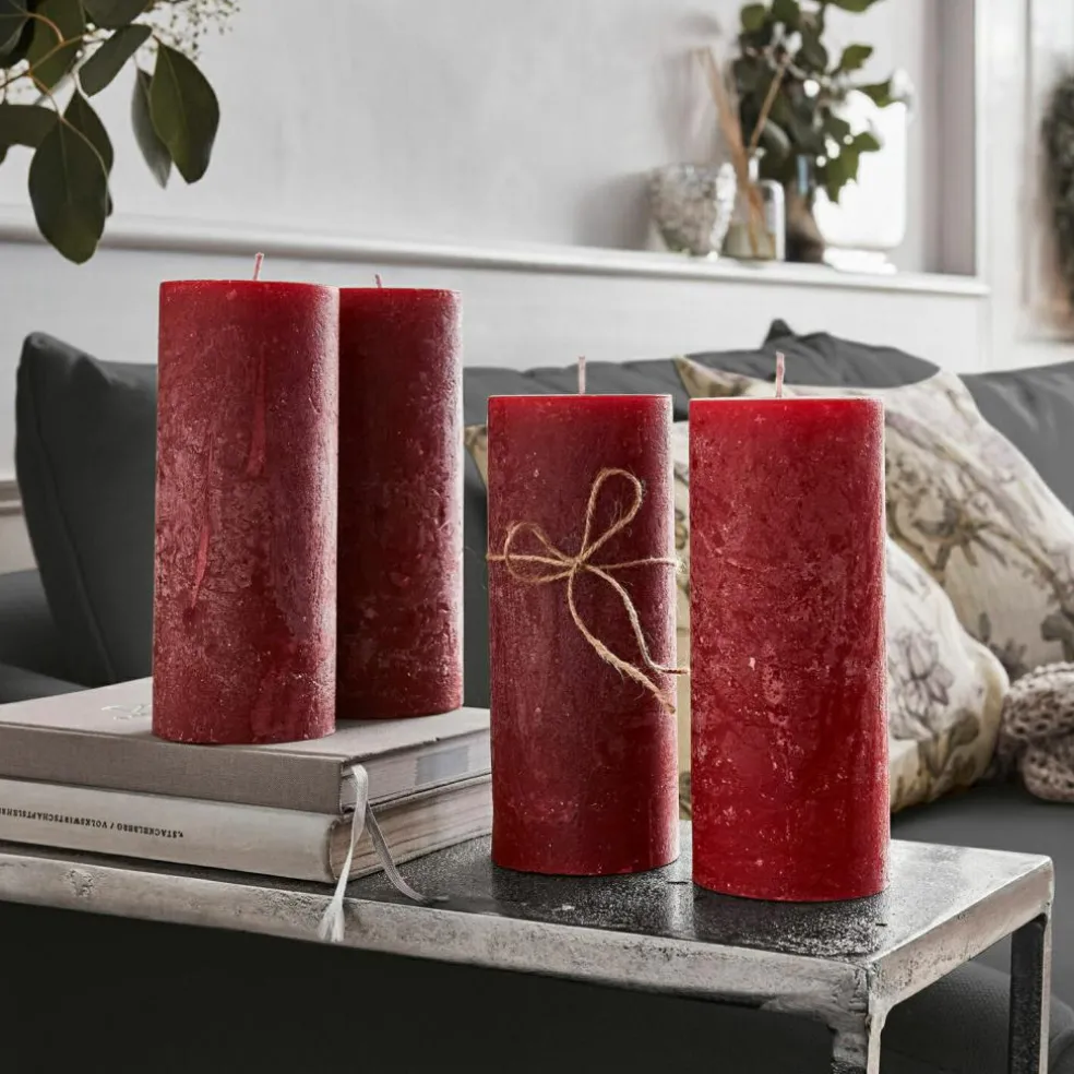 Lot de 4 bougies Homel