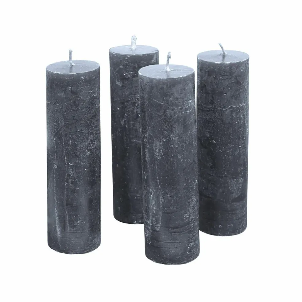 Lot de 4 bougies Muriel