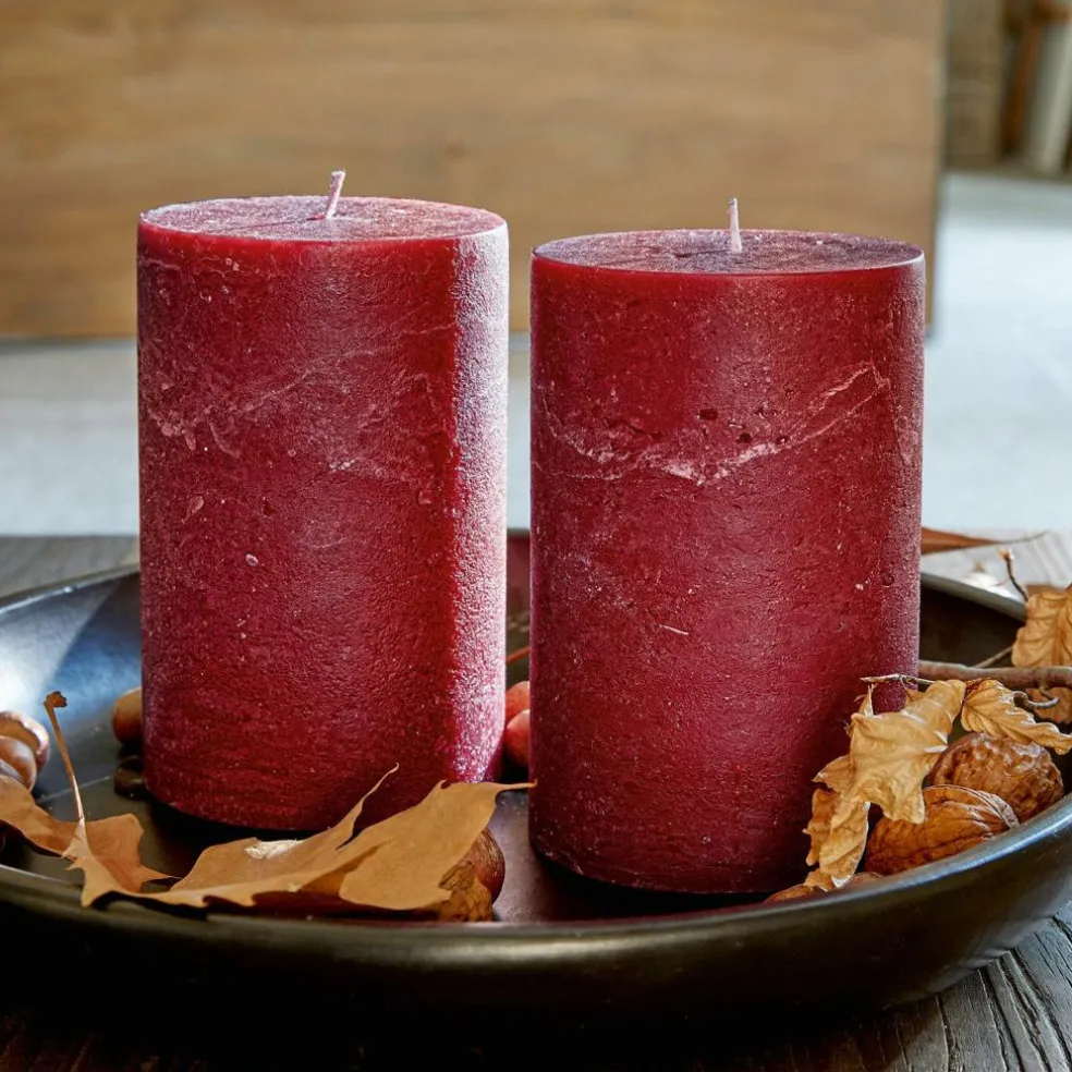 Lot de 2 bougies Oviedo