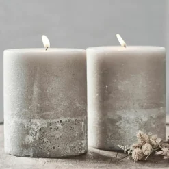 Lot de 2 bougies Oviedo