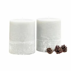 Lot de 2 bougies Oviedo