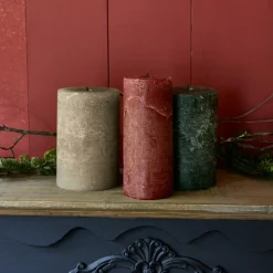 Lot de 3 bougies Salis