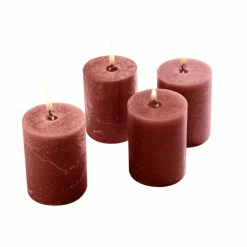 Lot de 4 bougies Virrans