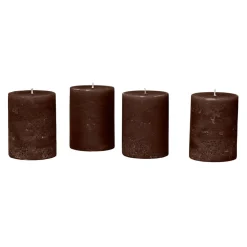 Lot de 4 bougies Virrans