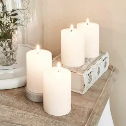 Lot de 4 bougies Virrans