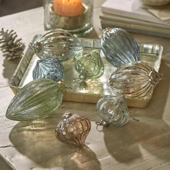 Lot de 8 boules de Noël Azélisse