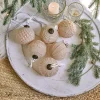 Lot de 6 boules de Noël Eirelyn