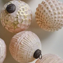 Lot de 6 boules de Noël Eirelyn