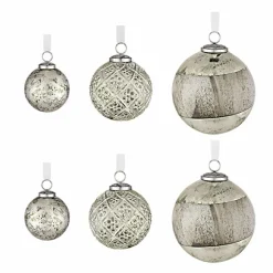 Lot de 6 boules de Noël Ephyriel