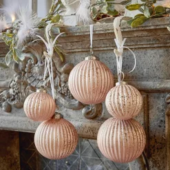 Lot de 6 boules de Noël Mane