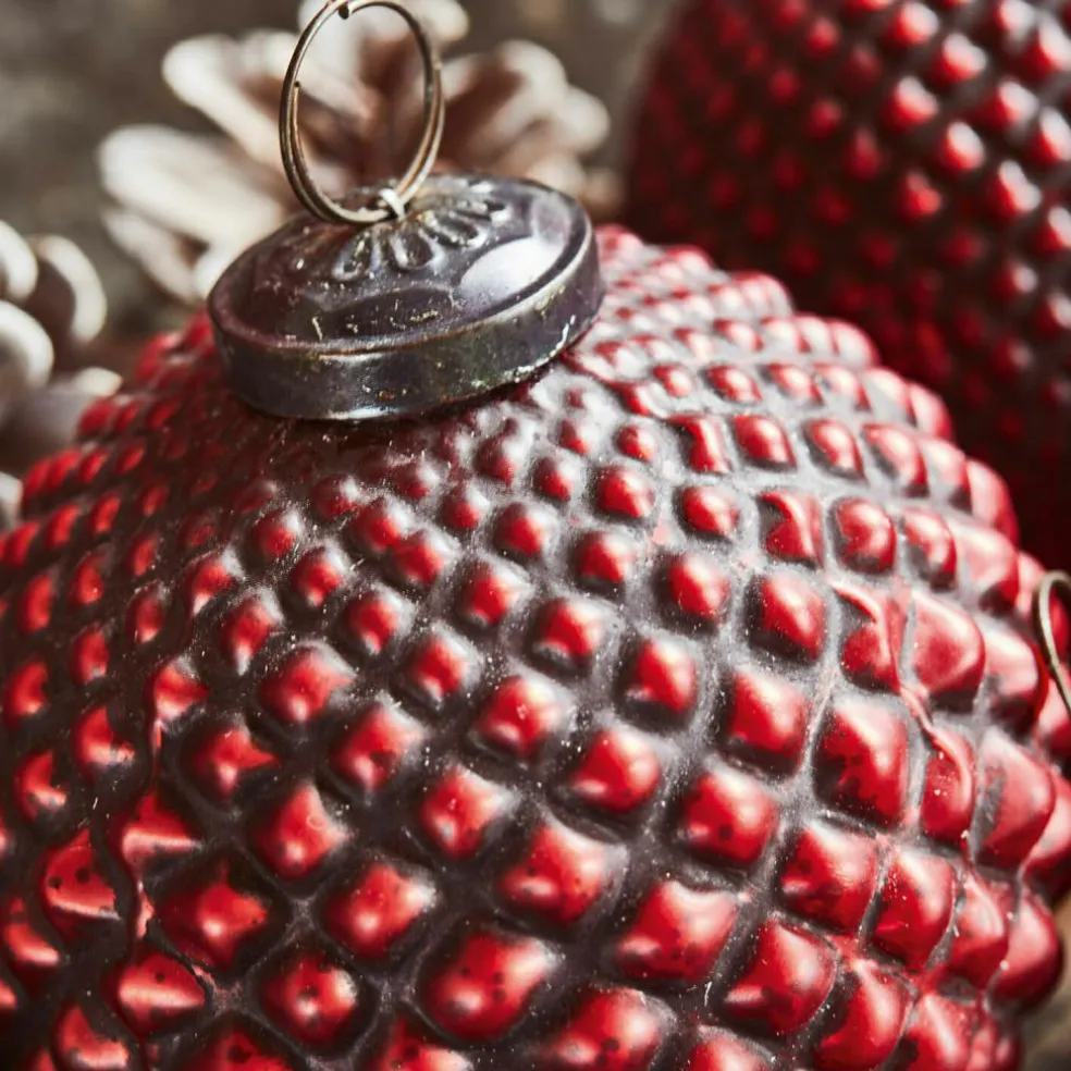 Lot de 4 boules de Noël Meyen