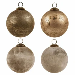 Lot de 4 boules de Noël Ophraine