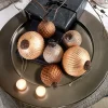 Lot de 6 boules de Noël Évarine