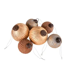 Lot de 6 boules de Noël Évarine