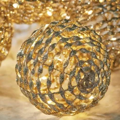 Lot de 6 boules lumineuses à LED Serivane