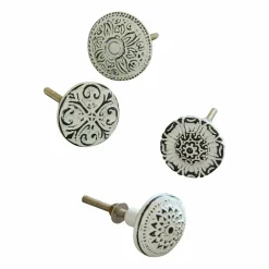 Lot de 4 boutons de commode Mildred