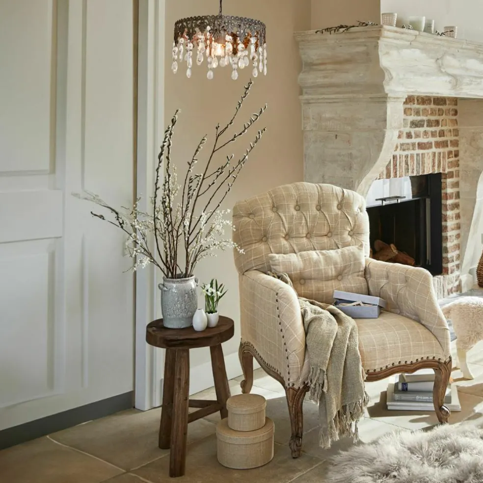 Lot de 3 branches décoratives Palmyra