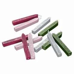 Lot de 12 bâtons de cire à cacheter Movique
