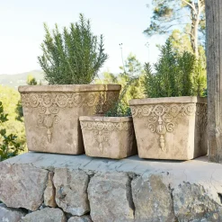 Lot de 3 cache-pots Bissone